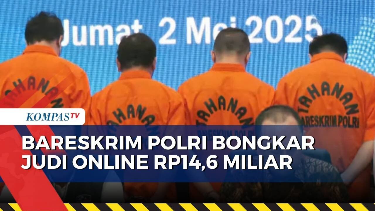 Bareskrim Polri Bongkar Situs Judi Online Rp14,6 Miliar Empat Tersangka Ditangkap